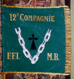 Fanion FFI de la 12 