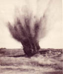 Explosion d'une mine
